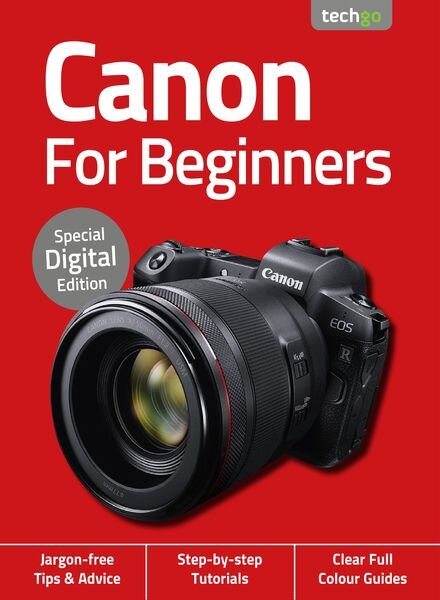 Canon For Beginners 3rd Edition – August 2020 Cover