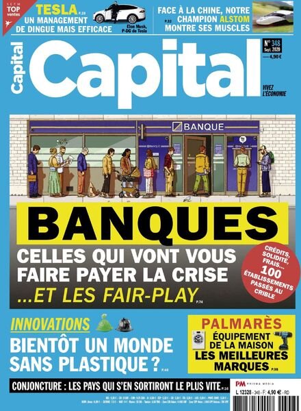 Capital France – Septembre 2020 Cover