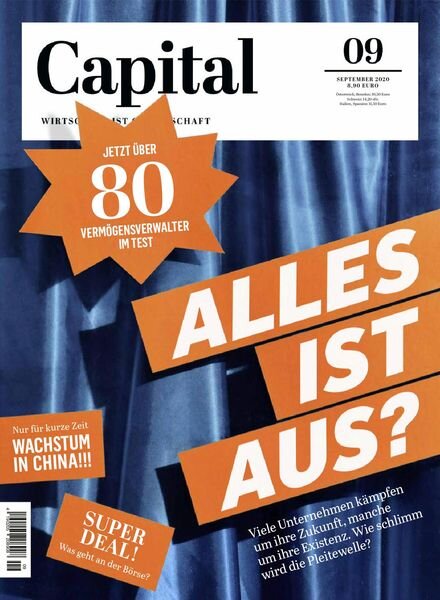 Capital Germany – September 2020 Cover