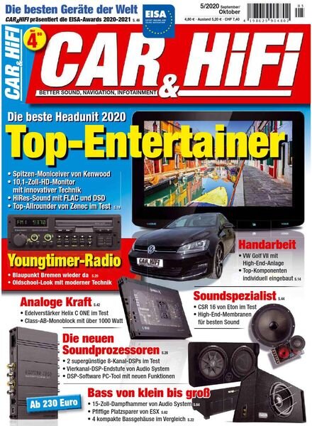 Car & Hifi – September-Oktober 2020 Cover