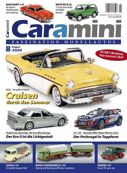 Caramini – August 2020 Cover