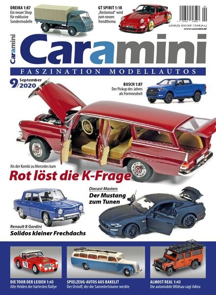 Caramini – September 2020 Cover