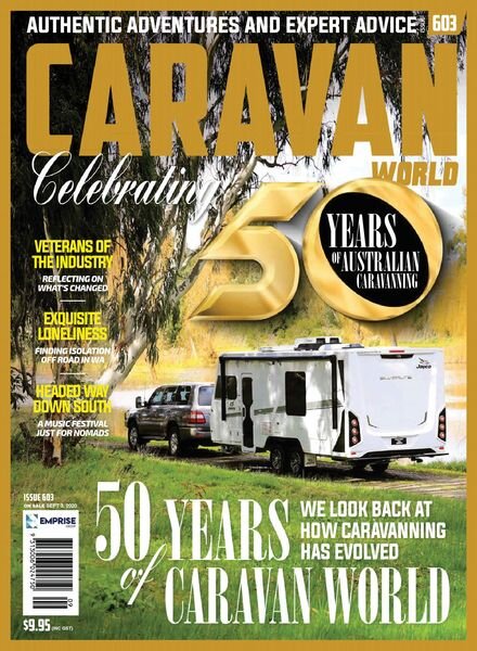 Caravan World – September 2020 Cover
