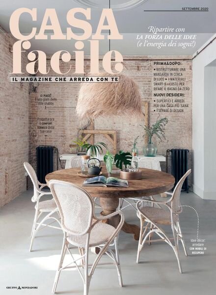 CasaFacile – Settembre 2020 Cover