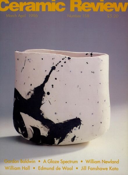 Ceramic Review – March-April 1996 Cover