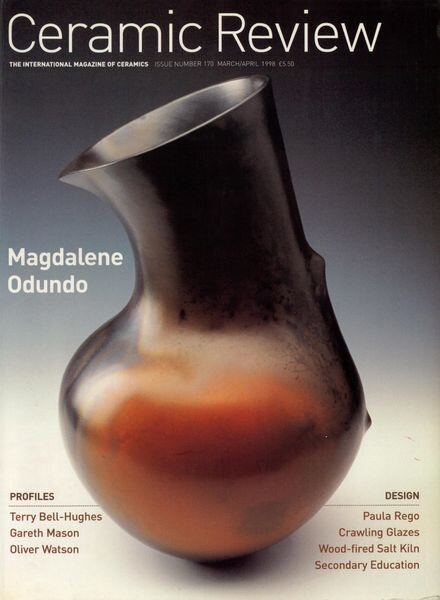 Ceramic Review – March- April 1998 Cover
