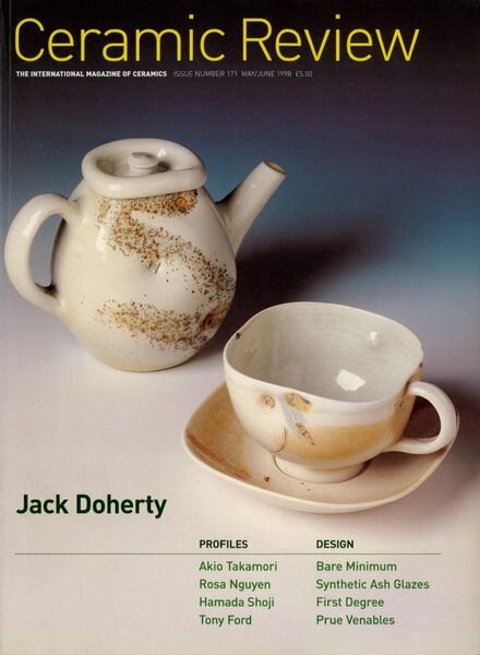 Ceramic Review – May-June 1998 Cover