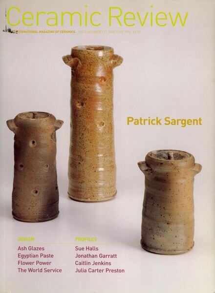Ceramic Review – May- June 1999 Cover