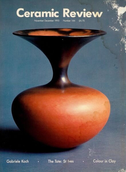 Ceramic Review – November-December 1993 Cover