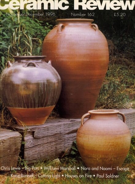 Ceramic Review – November-December 1996 Cover