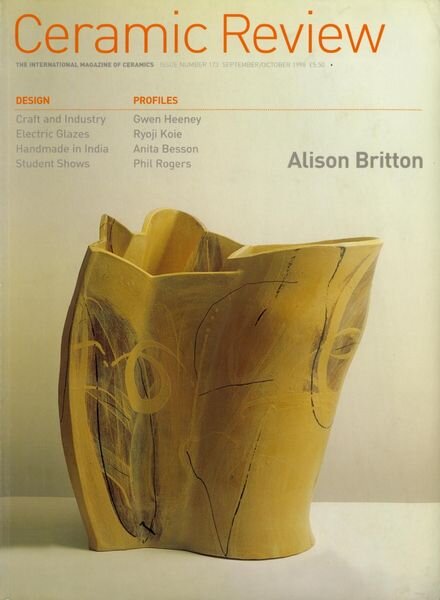 Ceramic Review – September-October 1998 Cover