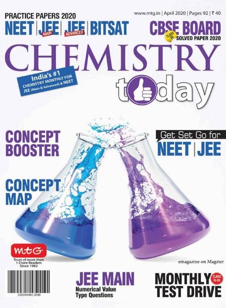 Chemistry Today – April 2020 Cover
