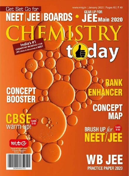 Chemistry Today – January 2020 Cover