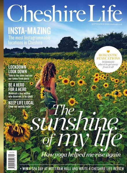 Cheshire Life – September 2020 Cover