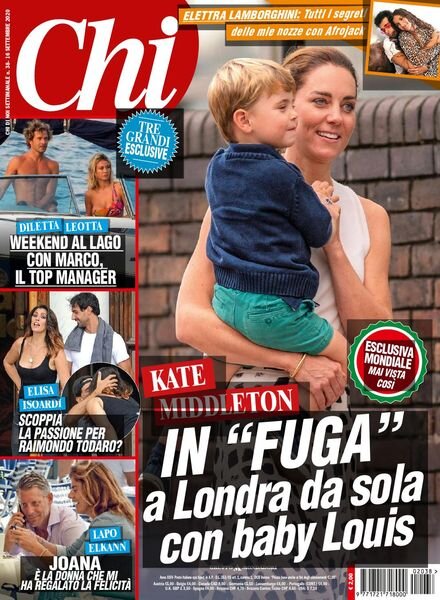 Chi – 16 Settembre 2020 Cover