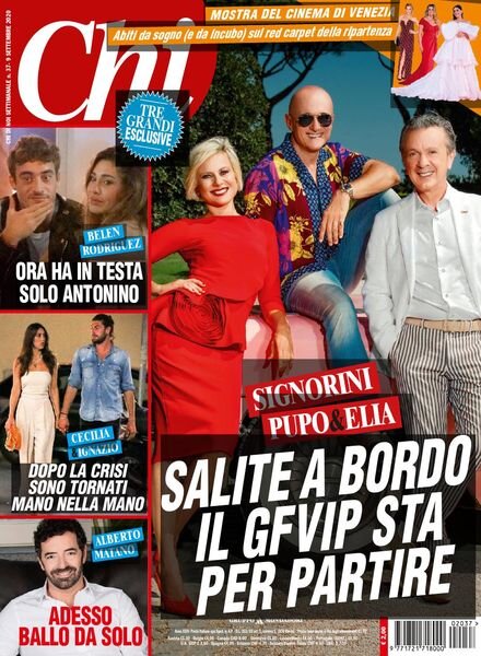 Chi – 9 Settembre 2020 Cover