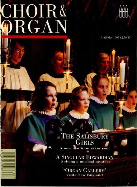 Choir & Organ – April-May 1995 Cover