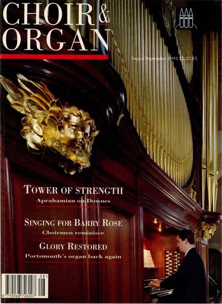Choir & Organ – August-September 1994 Cover