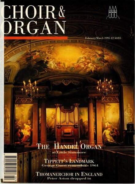 Choir & Organ – February-March 1995 Cover