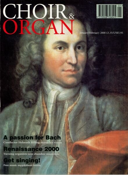 Choir & Organ – January-February 2000 Cover