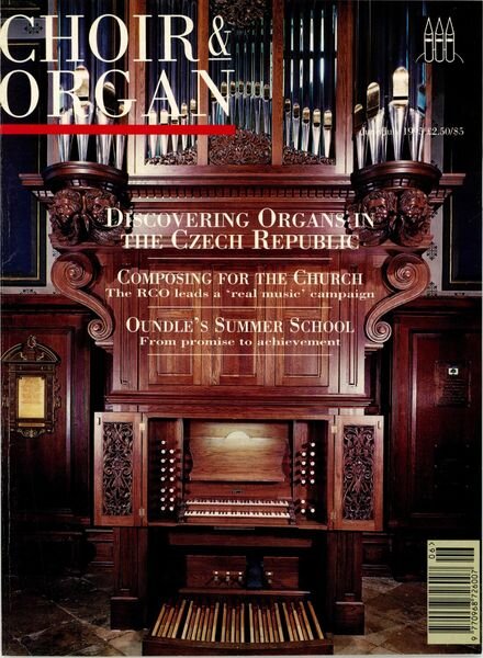 Choir & Organ – June-July 1995 Cover