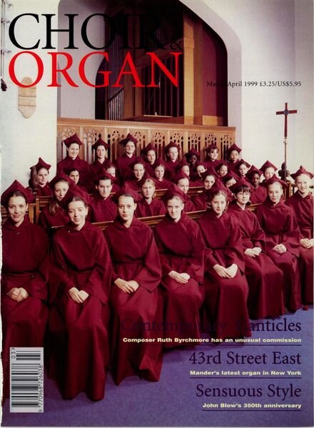 Choir & Organ – March-April 1999 Cover