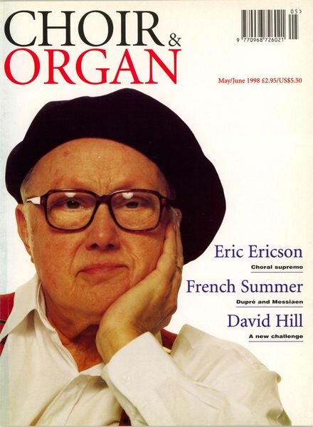 Choir & Organ – May-June 1998 Cover