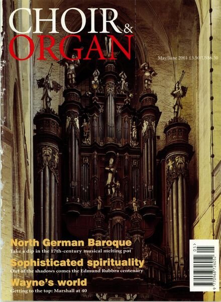 Choir & Organ – May-June 2001 Cover