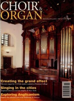 Choir & Organ – November-December 2003