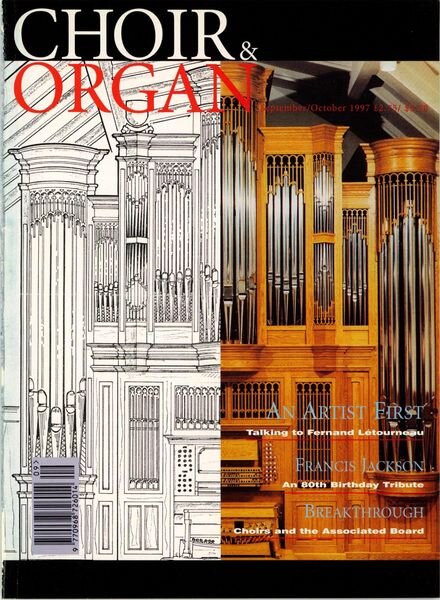 Choir & Organ – September-October 1997 Cover