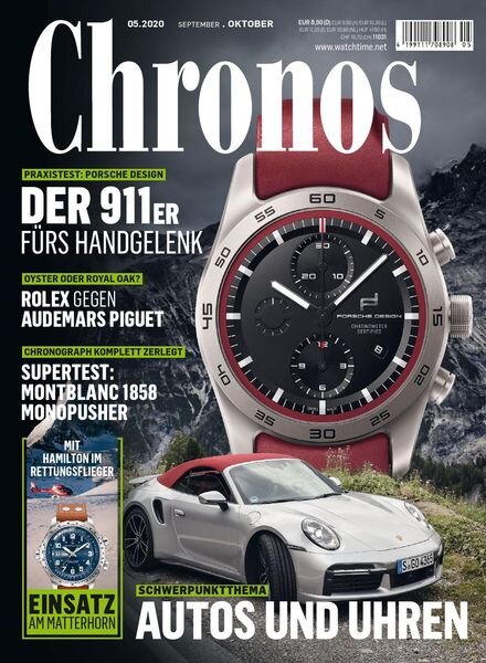 Chronos – August 2020 Cover
