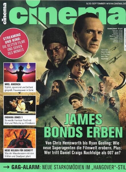 Cinema Germany – September 2020 Cover