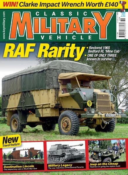 Classic Military Vehicle – October 2020 Cover