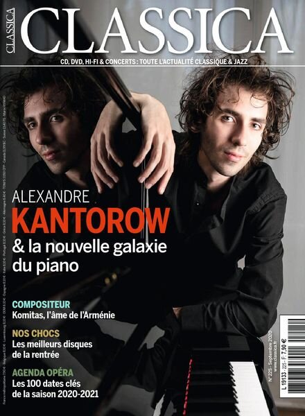 Classica – septembre 2020 Cover