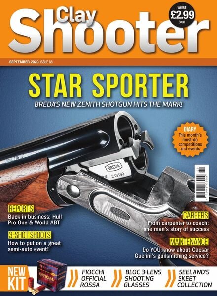 Clay Shooter – September 2020 Cover