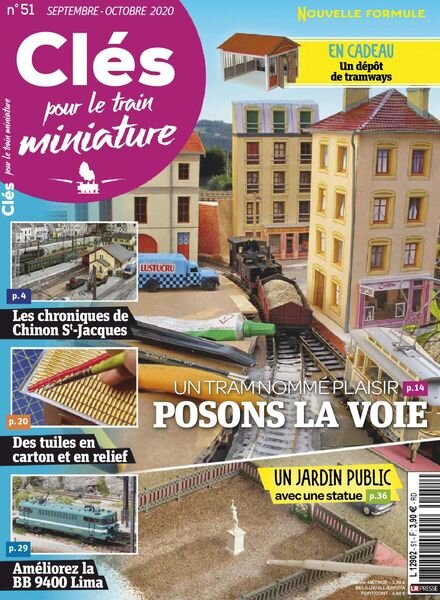 Cles pour le train miniature – septembre-octobre 2020 Cover