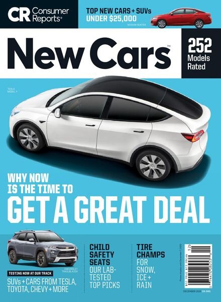 Consumer Reports New Cars – December 2020 Cover