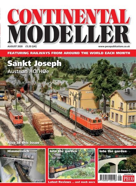 Continental Modeller – August 2020 Cover