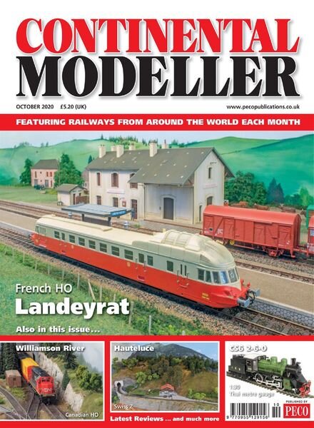 Continental Modeller – October 2020 Cover