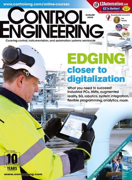 Control Engineering – August 2020 Cover