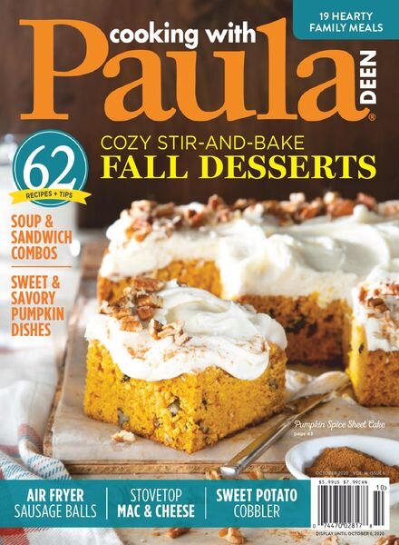Cooking with Paula Deen – October 2020 Cover