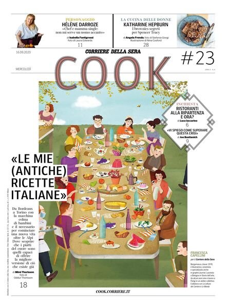Corriere della Sera Cook – settembre 2020 Cover