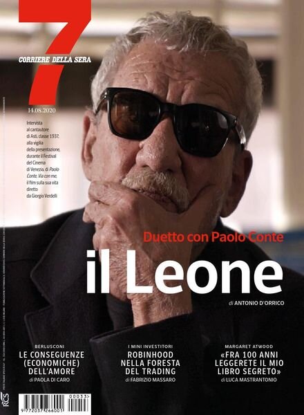 Corriere della Sera Sette – 14 agosto 2020 Cover