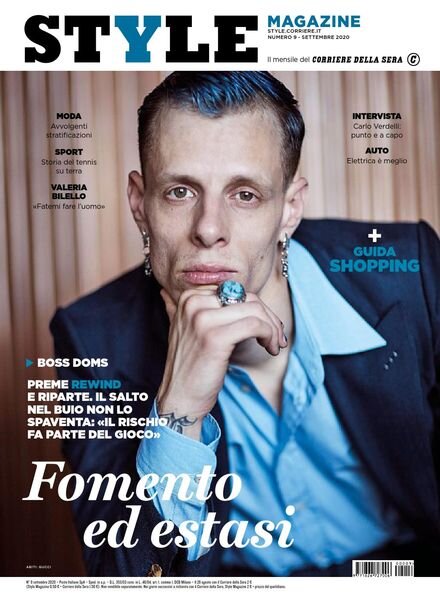Corriere della Sera Style – settembre 2020 Cover