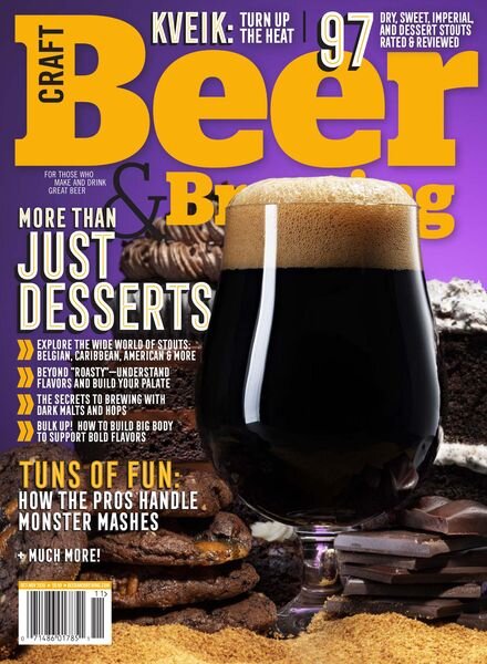 Craft Beer & Brewing – October-November 2020 Cover