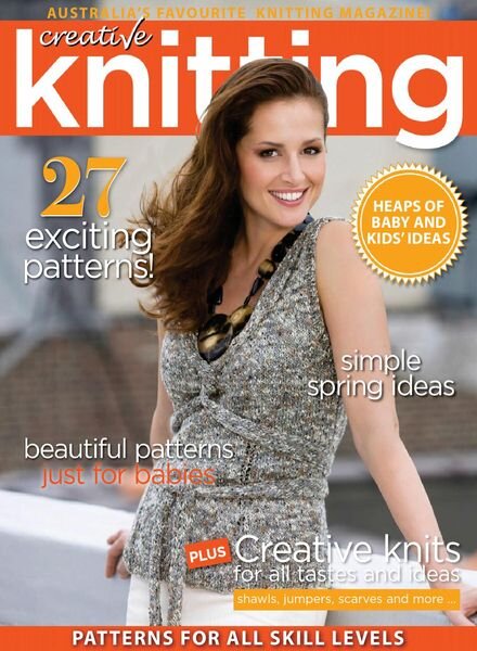 Creative Knitting – September 2020 Cover
