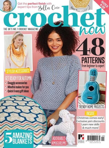 Crochet Now – Issue 59 – August 2020 Cover