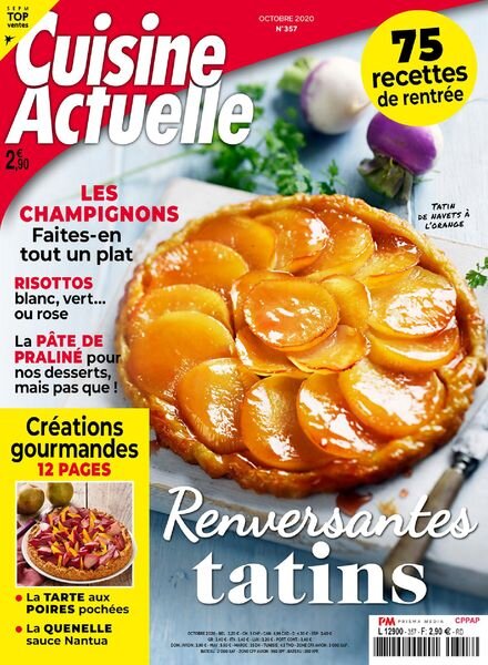 Cuisine Actuelle – Octobre 2020 Cover