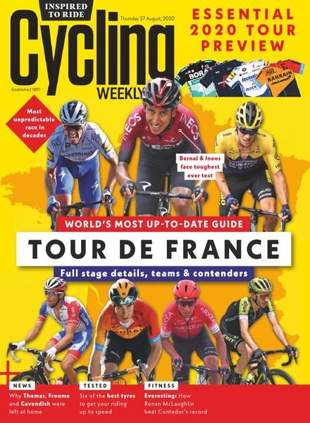 Cycling Weekly – August 27, 2020 Cover