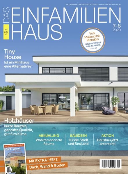 Das Einfamilienhaus – Juli-August 2020 Cover
